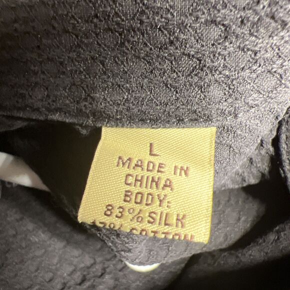 Rare Tommy Bahama Hawaiian Shirt Pocket Rockets Poker Cigar Las Vegas Large - Picture 4 of 7